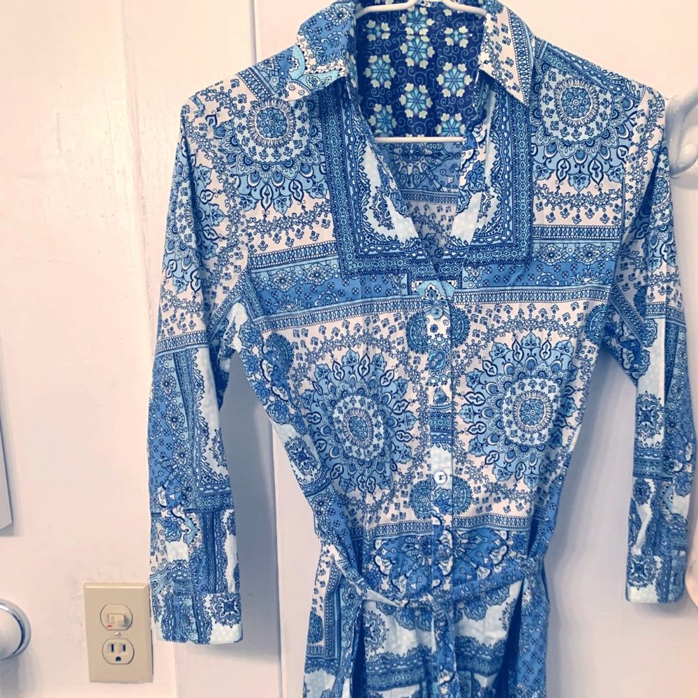 One of a kind sample shirtdress